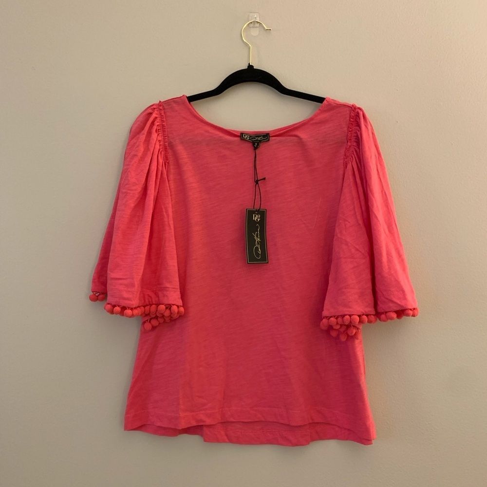 DG2 by Diane Gilman Bell-Sleeve Top